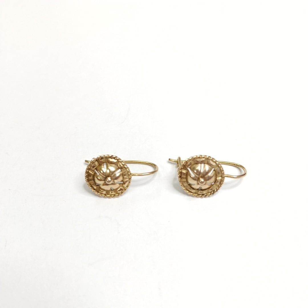 ARETES PAR ORO 8 K 3 GRMS (SEMINUEVO)