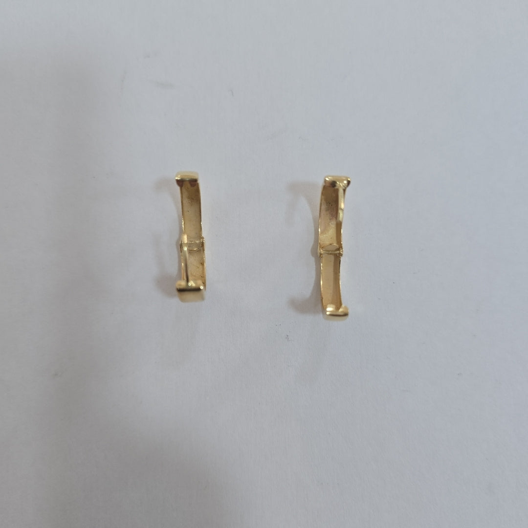 ARRACADAS PAR ORO 14 K 2.5 GRMS (SEMINUEVO)