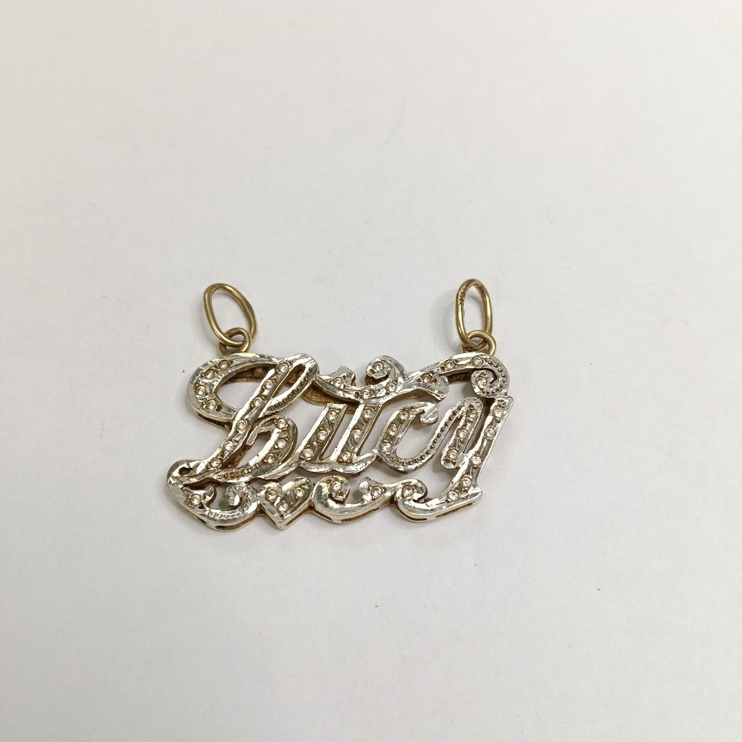 DIJE ORO,RODIADO 14 K 8,80 GRMS (SEMINUEVO)