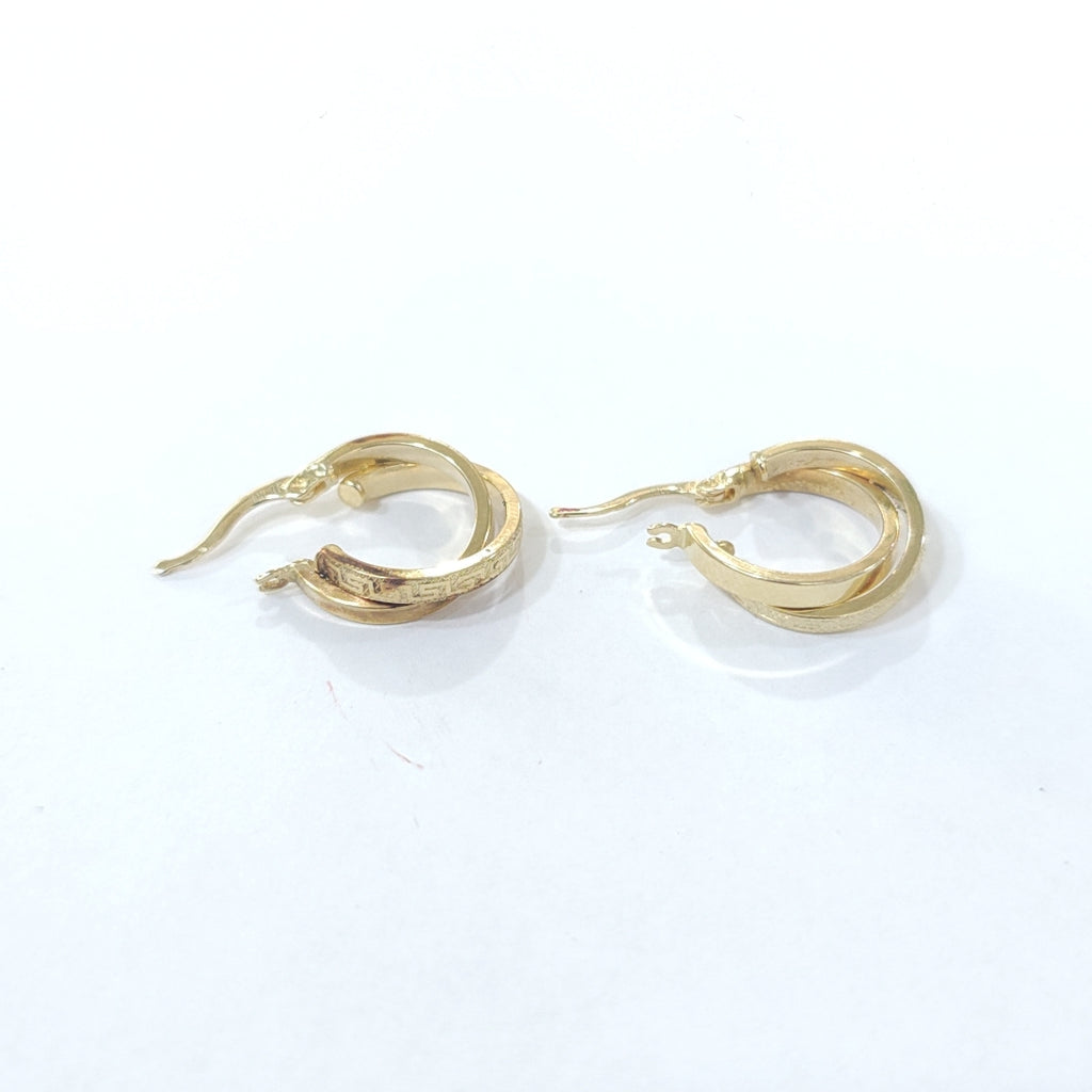 ARRACADAS PAR ORO 14 K 2.5 GRMS (SEMINUEVO)