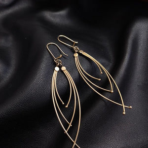 ARETES PAR ORO 14 K 5,40 GRMS (SEMINUEVO)