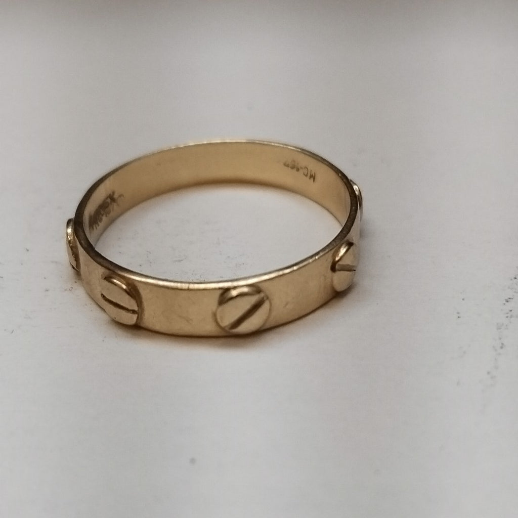 ARGOLLA ORO 14 K 2 GRMS (SEMINUEVO)