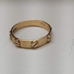 ARGOLLA ORO 14 K 2 GRMS (SEMINUEVO)
