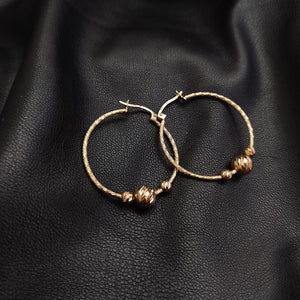 ARRACADAS PAR ORO 14 K 3,30 GRMS (SEMINUEVO)