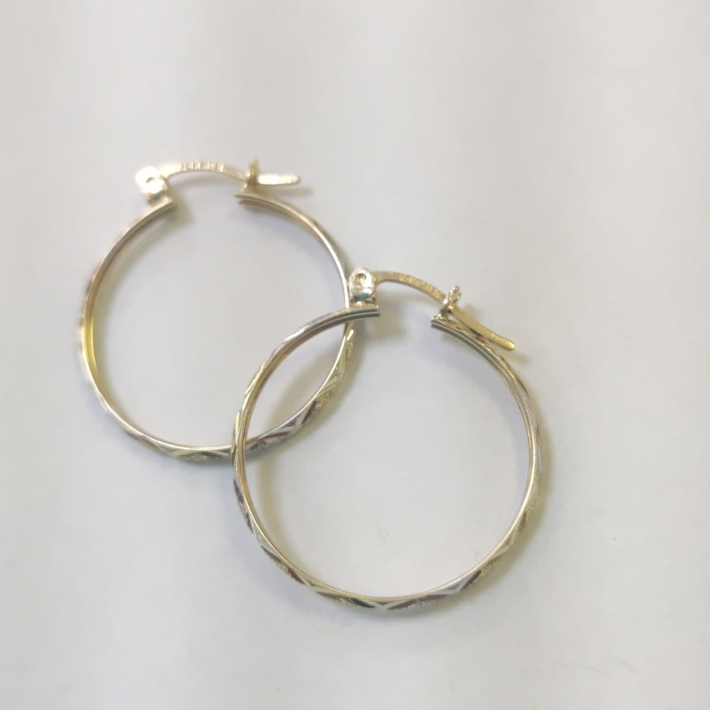 ARRACADAS PAR ORO 14 K 1.7 GRMS (SEMINUEVO)