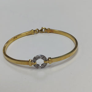 BRAZALETE ORO 14 K 6.8 GRMS (SEMINUEVO)