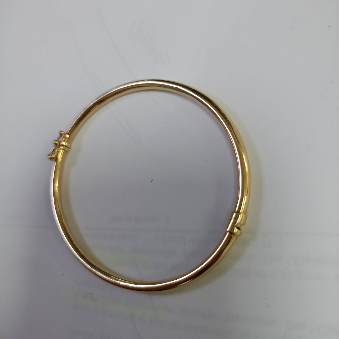 PULSERA RIGIDA ORO 14 K 2.7 GRMS (SEMINUEVO)