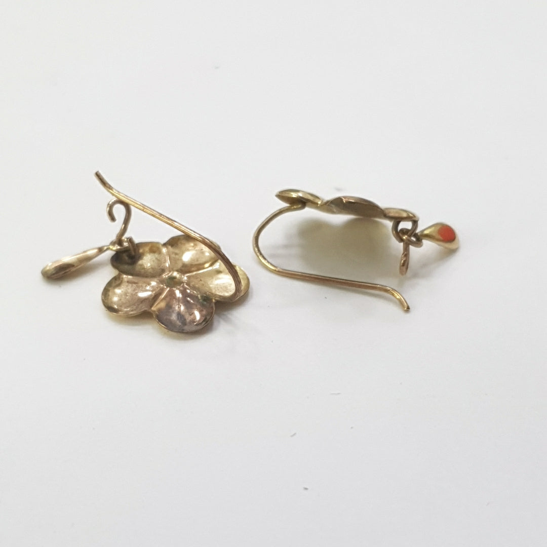 ARETES PAR ORO 10 K 1.7 GRMS (SEMINUEVO)