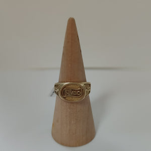 ANILLO CONMEMORATIVO ORO 14 K 10.2 GRMS (SEMINUEVO)