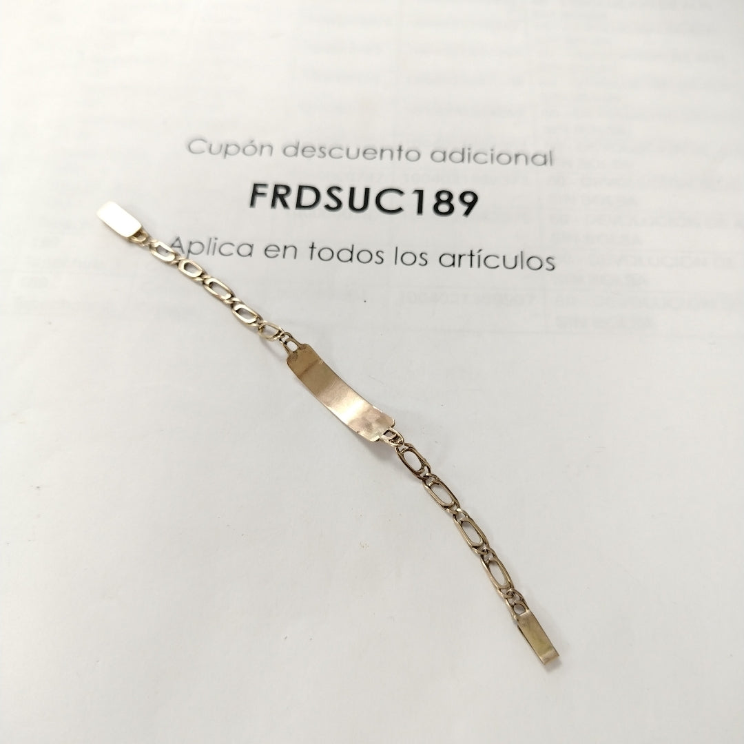 ESCLAVA ORO 8 K 3,10 GRMS (SEMINUEVO)