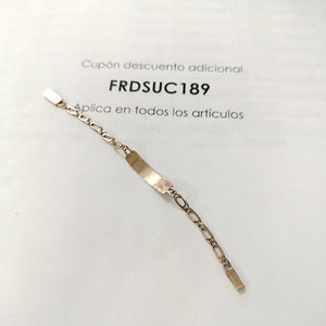 ESCLAVA ORO 8 K 3,10 GRMS (SEMINUEVO)