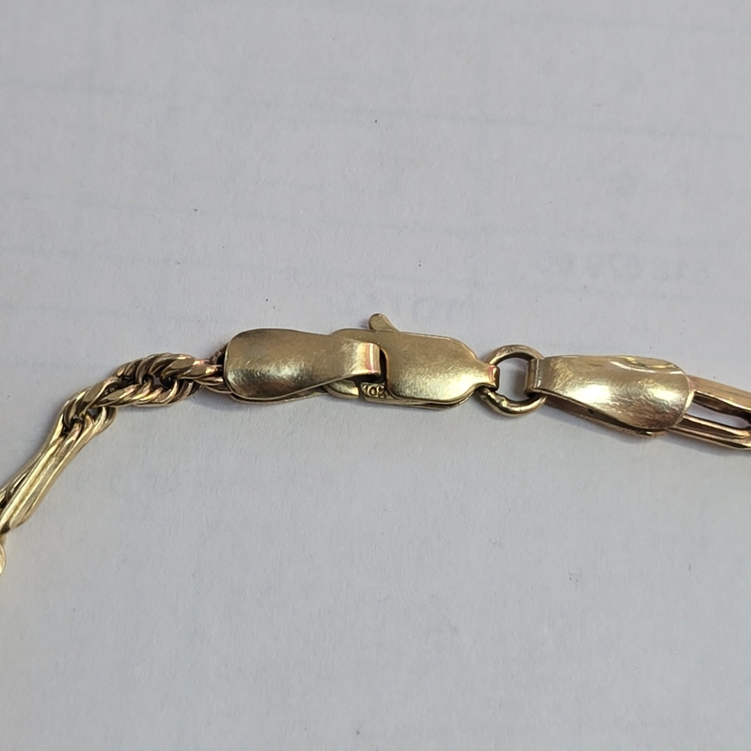 PULSERA ORO 10 K 2.8 GRMS (SEMINUEVO)