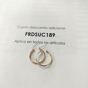 ARRACADAS PAR ORO 10 K 2.2 GRMS (SEMINUEVO)
