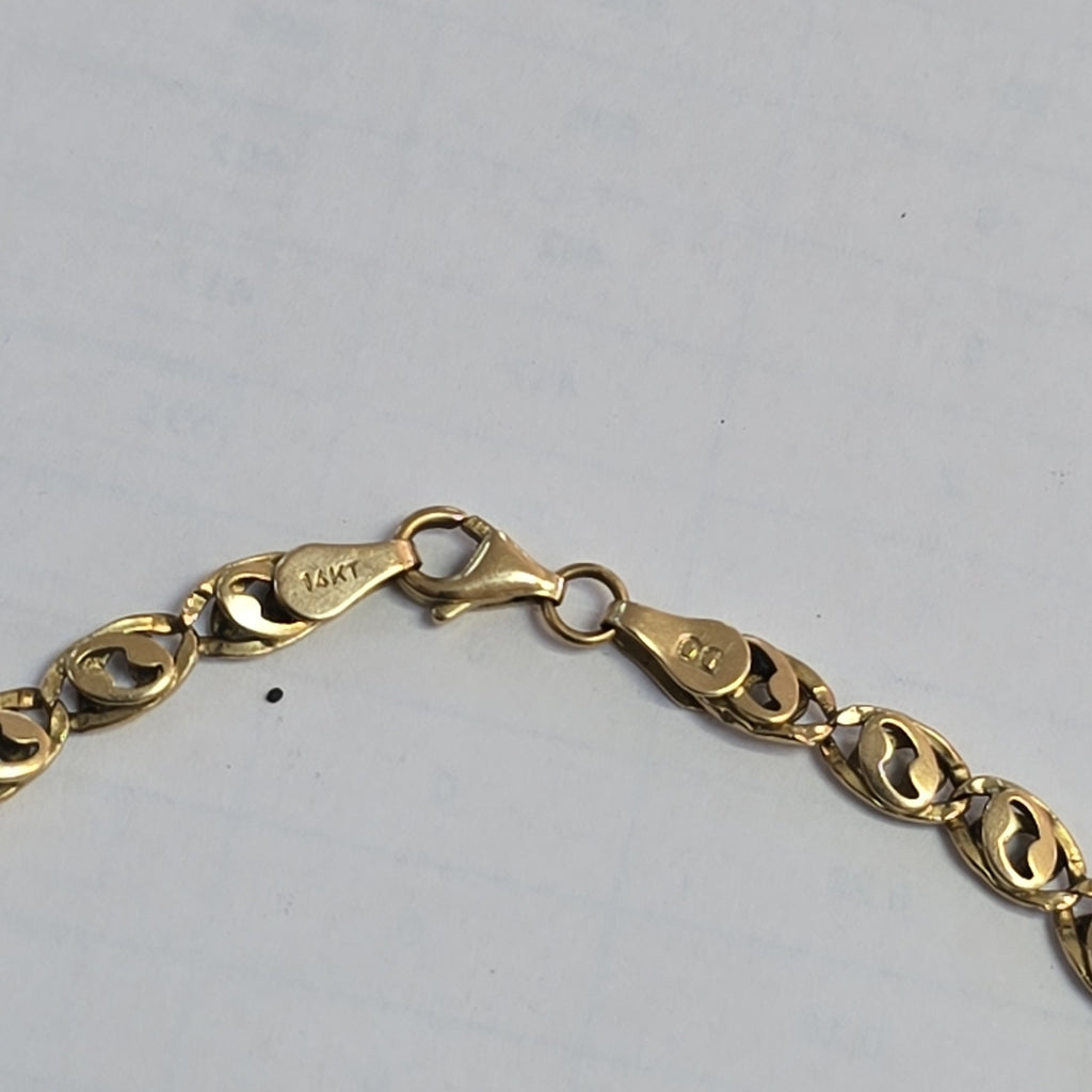 PULSERA ORO 14 K 4.6 GRMS (SEMINUEVO)