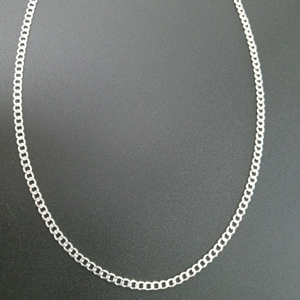 CADENA BARBADA PLATA .925 60 CM 9.42 GR (NUEVO)