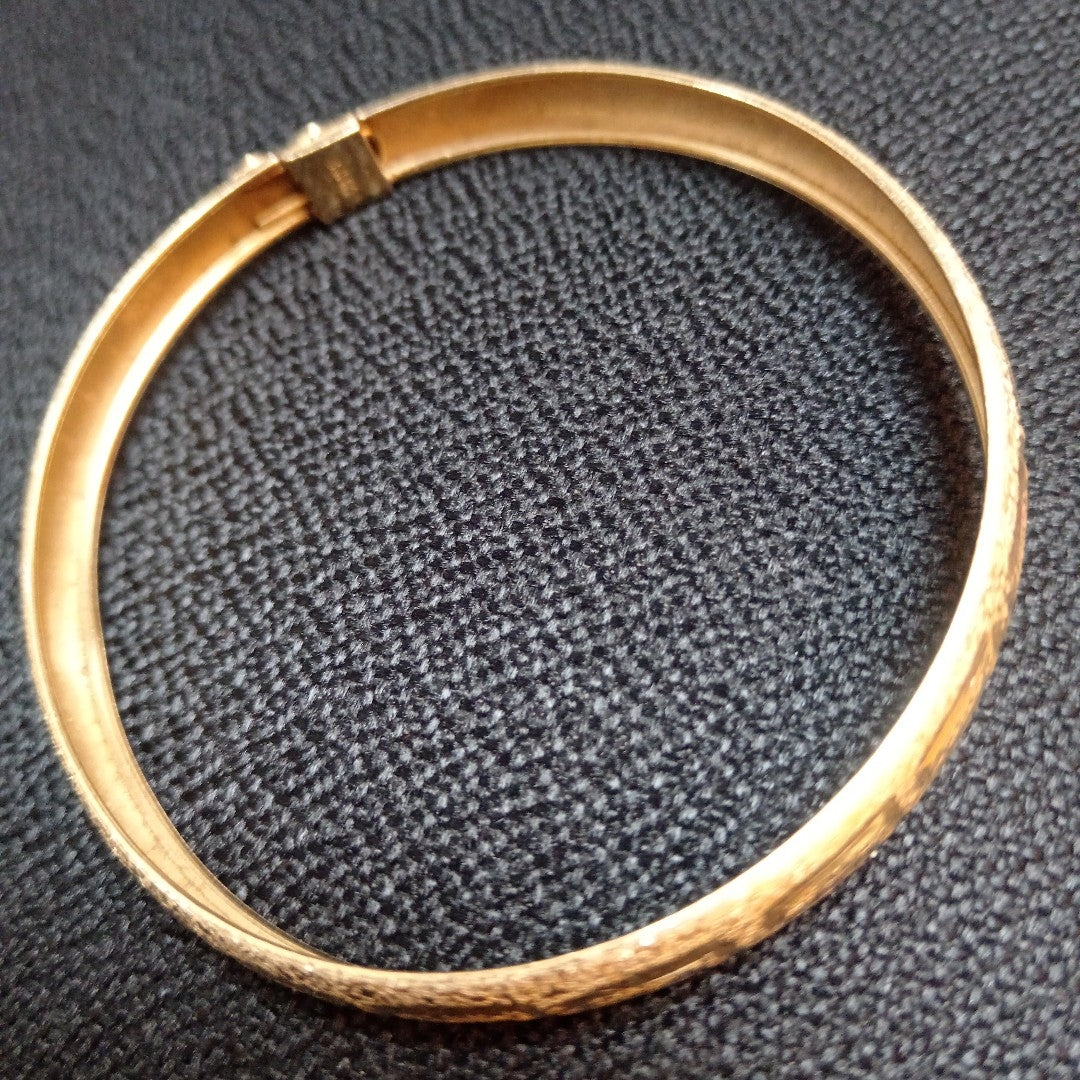 PULSERA RIGIDA ORO 14 K 7 GRMS (SEMINUEVO)