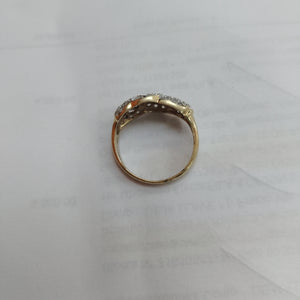 ANILLO ORO 14 K 3.4 GRMS (SEMINUEVO)