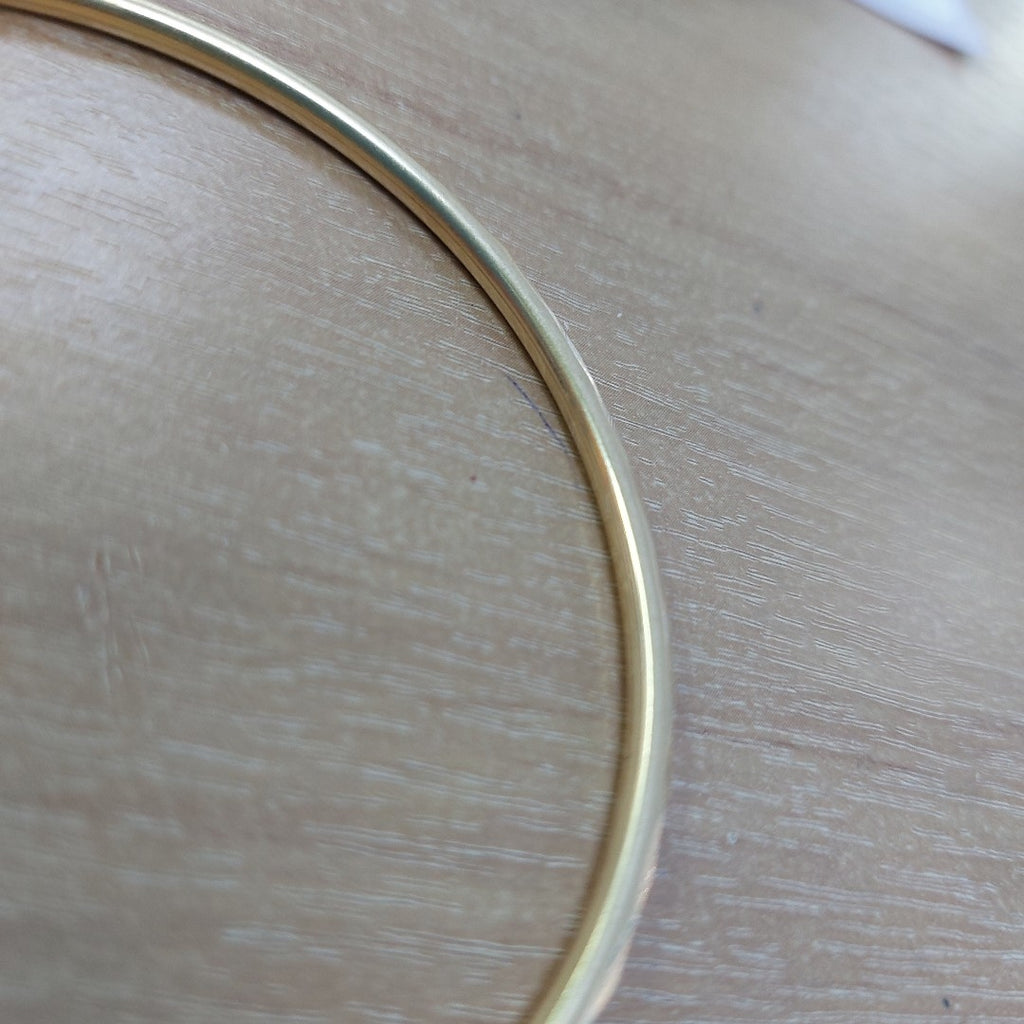 PULSERA RIGIDA ORO 14 K 6.5 GRMS (SEMINUEVO)