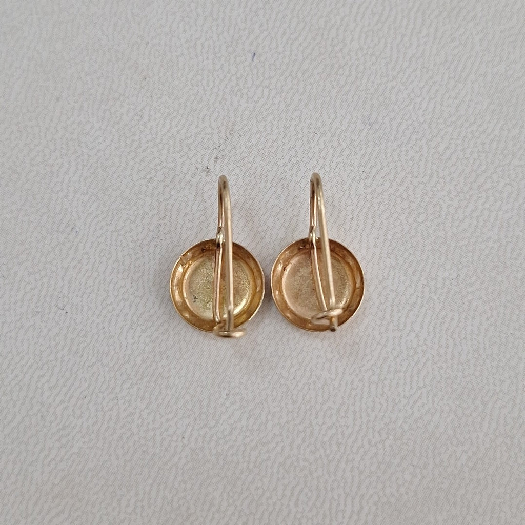 ARETES PAR ORO 8 K 1.1 GRMS (SEMINUEVO)