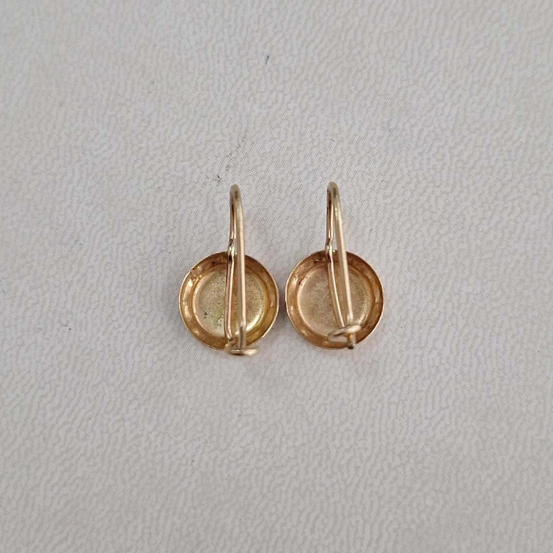 ARETES PAR ORO 8 K 1.1 GRMS (SEMINUEVO)