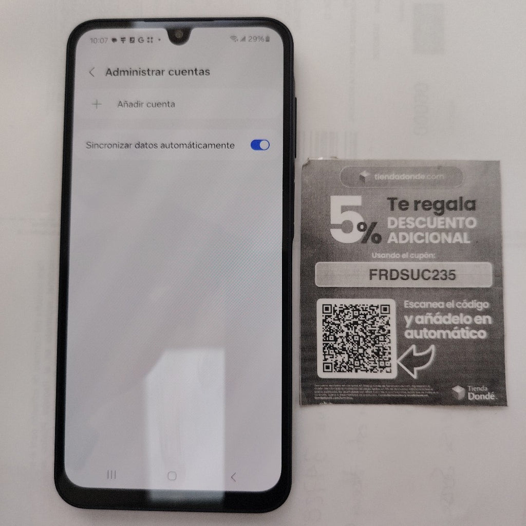 CELULAR SAMSUNG GALAXY A16 5G SM-A166U (2024) 128 GB 4 GB RAM (SEMINUEVO)