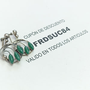 ARETES PAR PLATA 9,50 GRMS (SEMINUEVO)
