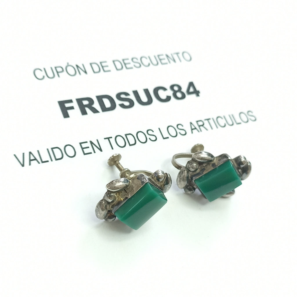 ARETES PAR PLATA 8,80 GRMS (SEMINUEVO)