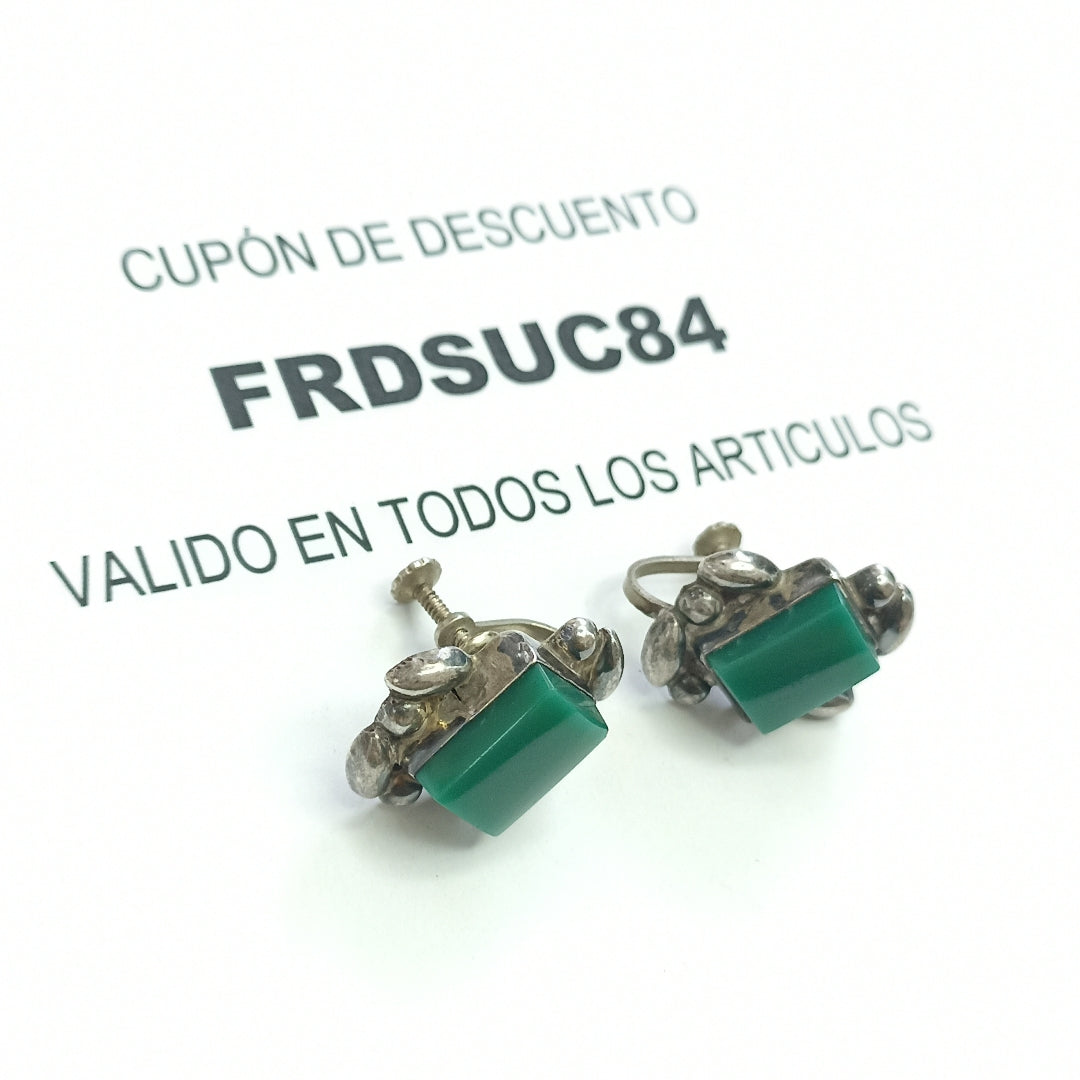 ARETES PAR PLATA 8,80 GRMS (SEMINUEVO)