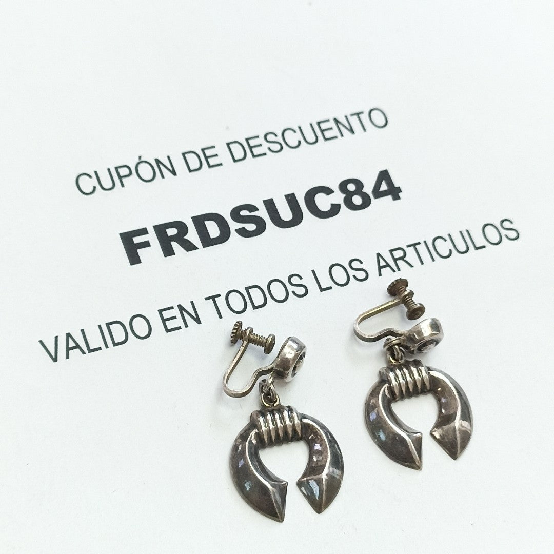 ARETES PAR PLATA 4,10 GRMS (SEMINUEVO)
