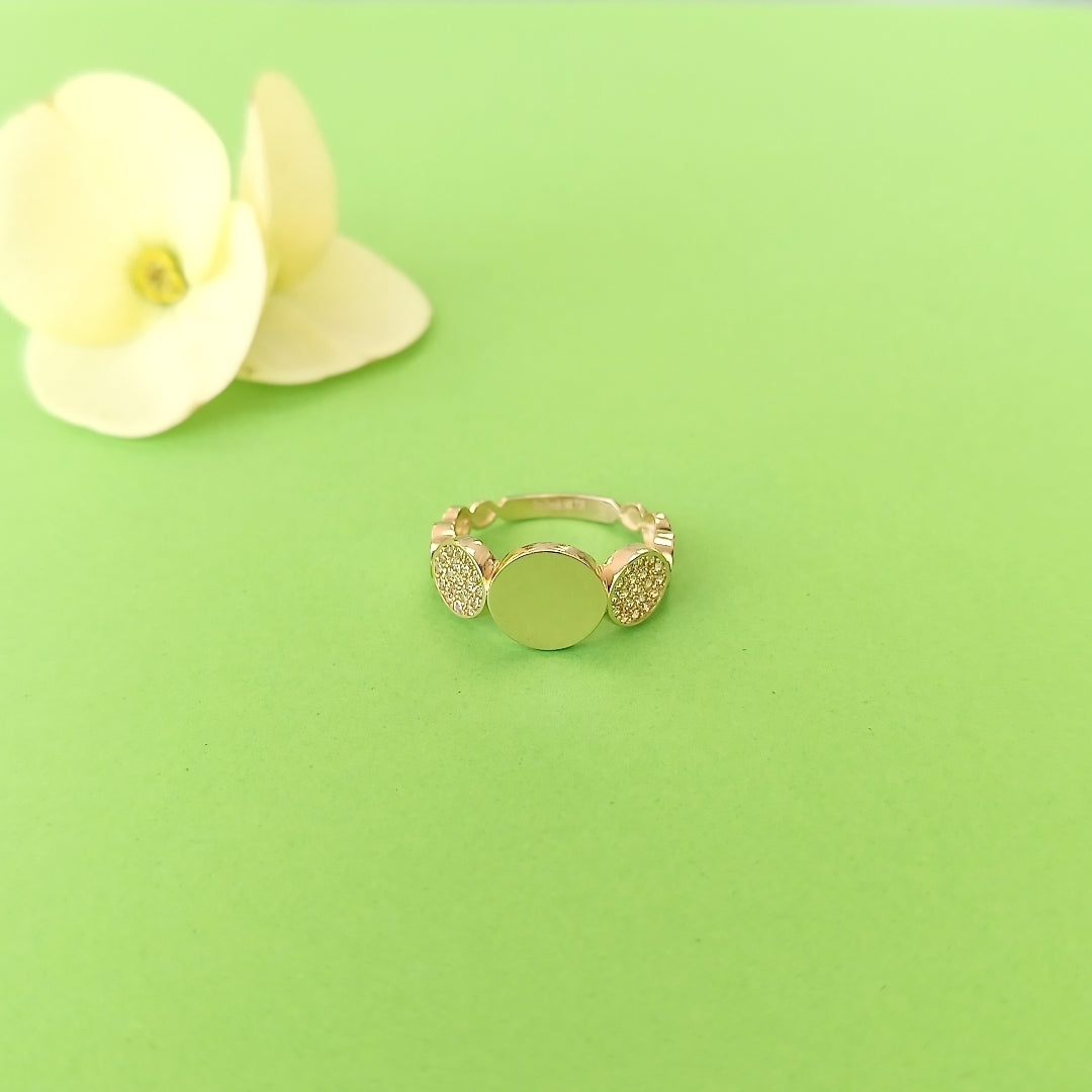 ANILLOS DAMA ORO 14K 2.4 (NUEVO)