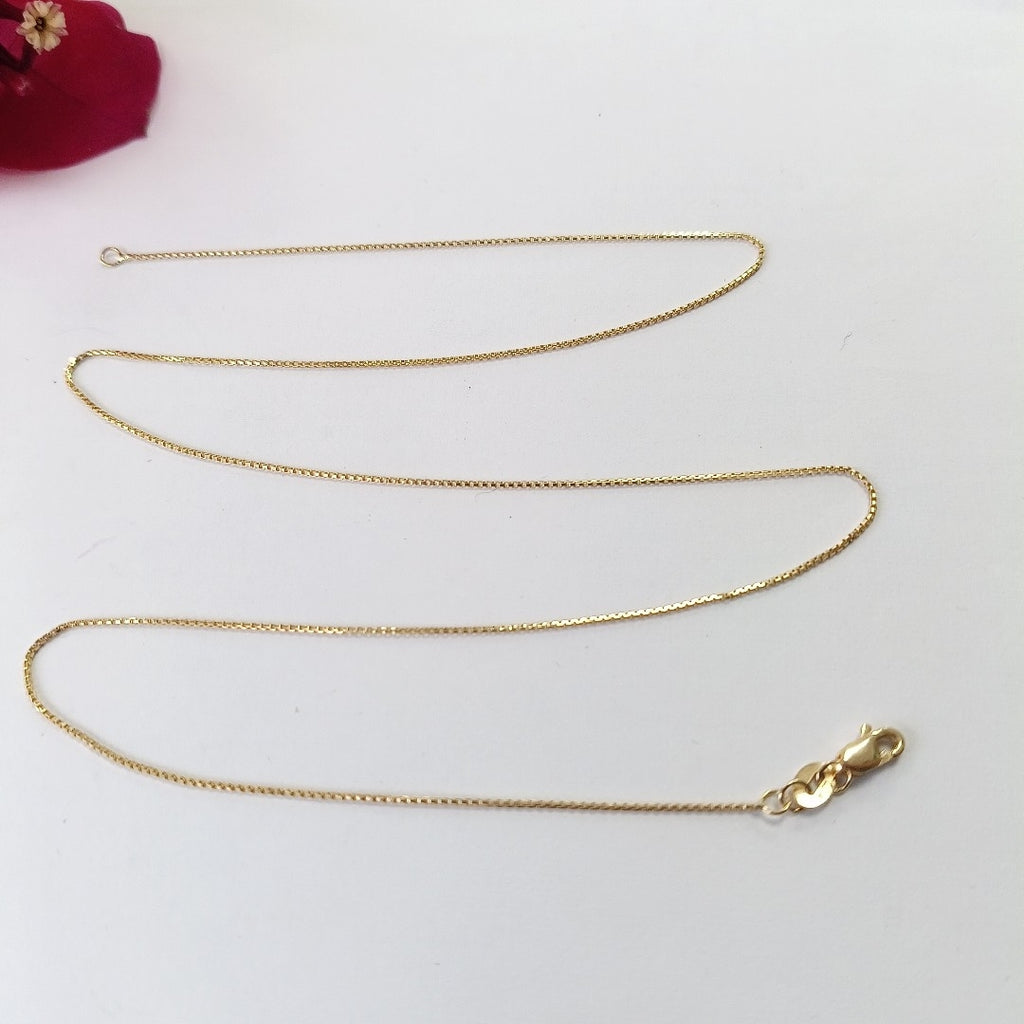 CADENA VENECIANA 2.5G 50 CM 14K (NUEVO)
