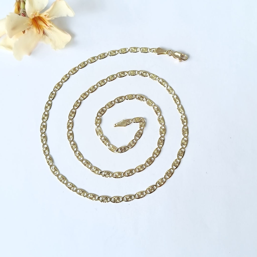 CADENAS GUCHI ORO 14K 55 CM 7.1 GR (NUEVO)