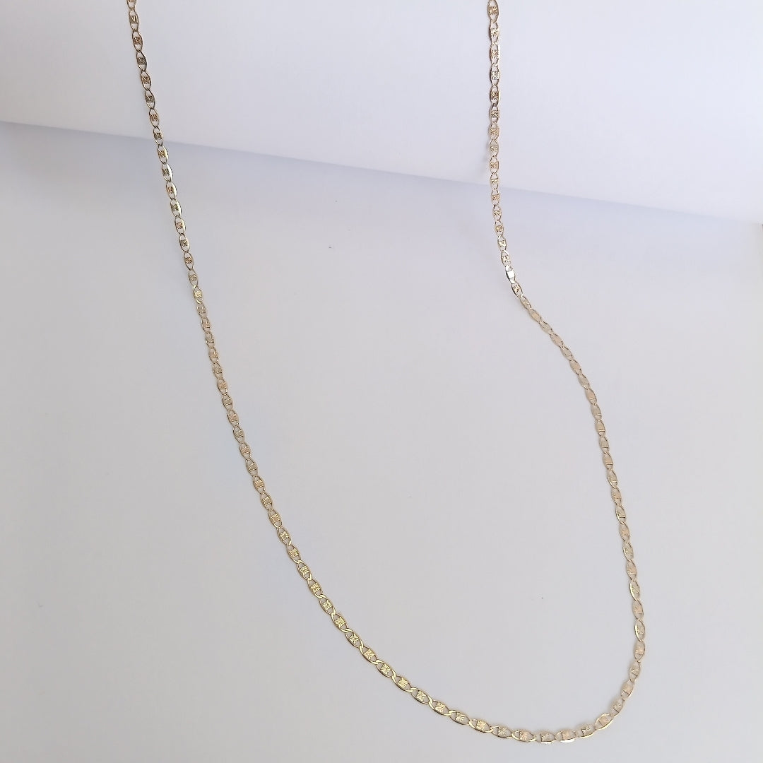 CADENA MARINERA 3.7G 60 CM 14K (NUEVO)