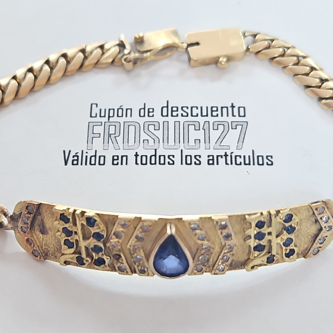ESCLAVA ORO 14 K 23.2 GRMS (SEMINUEVO)