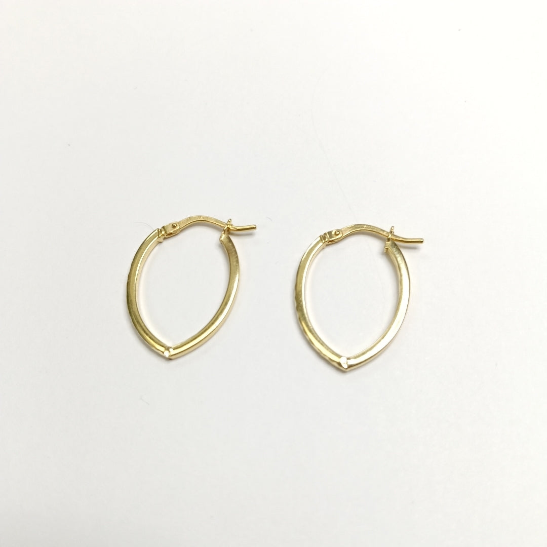 ARETES PAR ORO 10 K 1 GRMS (SEMINUEVO)
