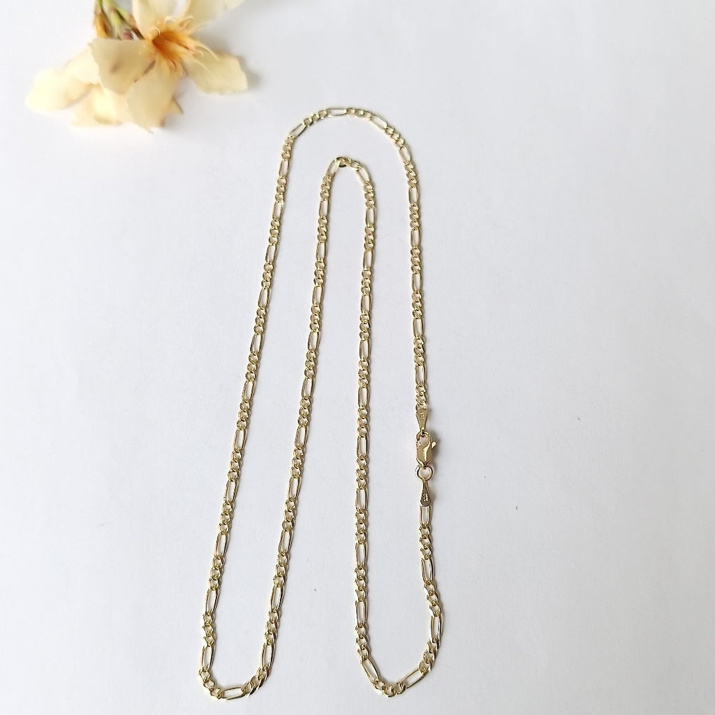 CADENAS 3X1 ORO 14K 55 CM 5.2 GR (NUEVO)