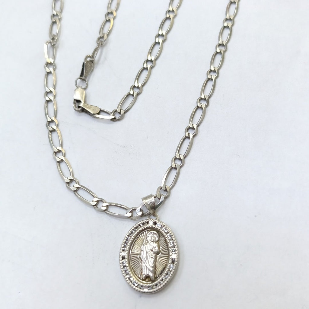 CADENA, DIJE PLATA 14.8 GRMS (SEMINUEVO)