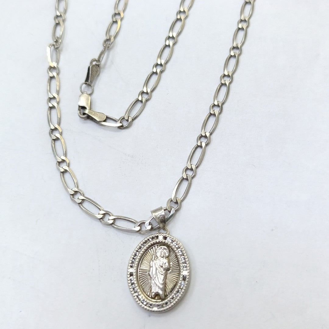 CADENA, DIJE PLATA 14.8 GRMS (SEMINUEVO)