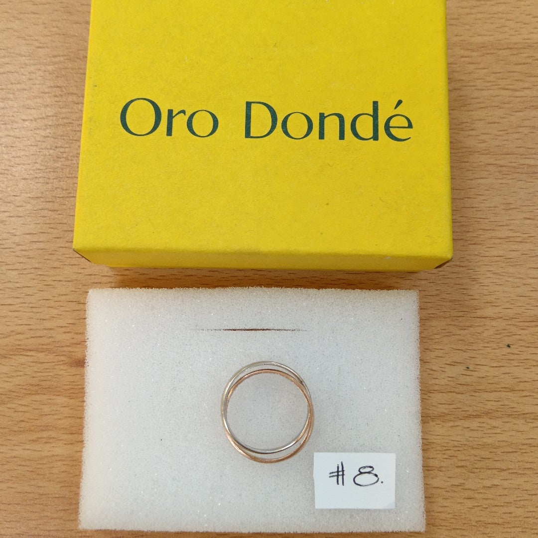 ANILLO ORO 10 K 3,50 GRMS (SEMINUEVO)