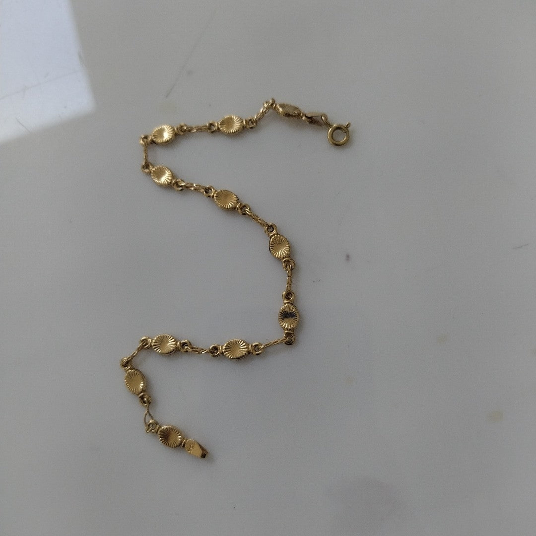PULSERA ORO 18 K 2.5 GRMS (SEMINUEVO)
