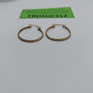 ARRACADAS PAR ORO 10 K 2 GRMS (SEMINUEVO)