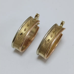 ARRACADAS PAR ORO 10 K 3,30 GRMS (SEMINUEVO)