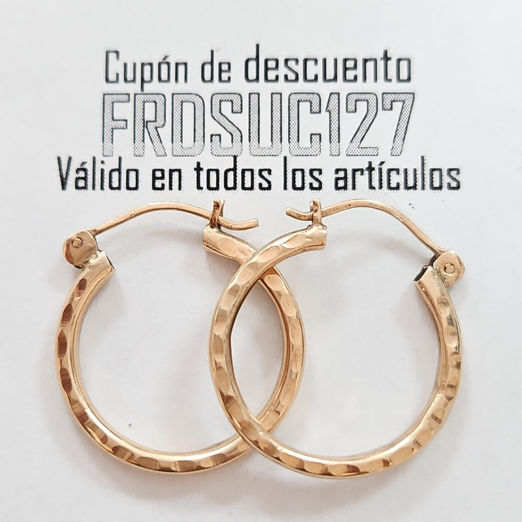 ARRACADAS PAR ORO 8 K 2,00 GRMS (SEMINUEVO)