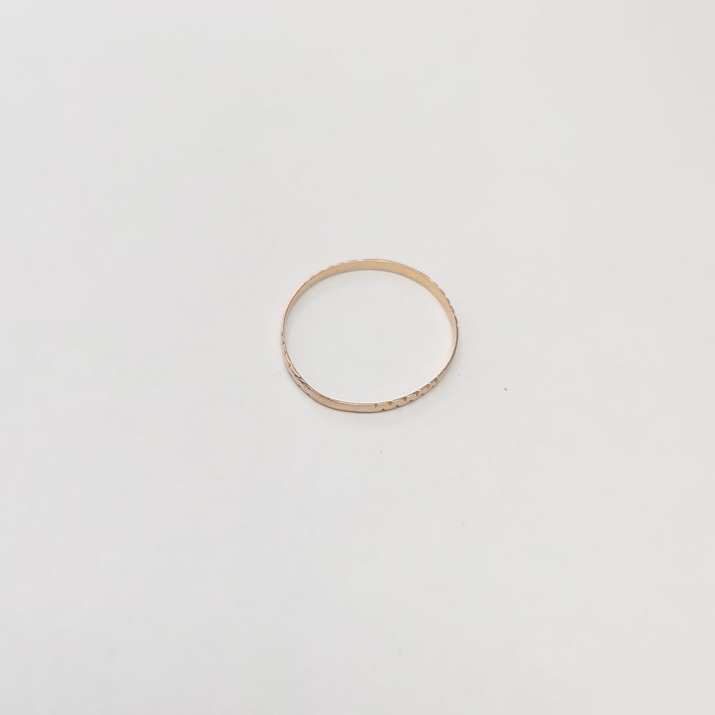 ANILLO ORO 8 K 0,30 GRMS (SEMINUEVO)