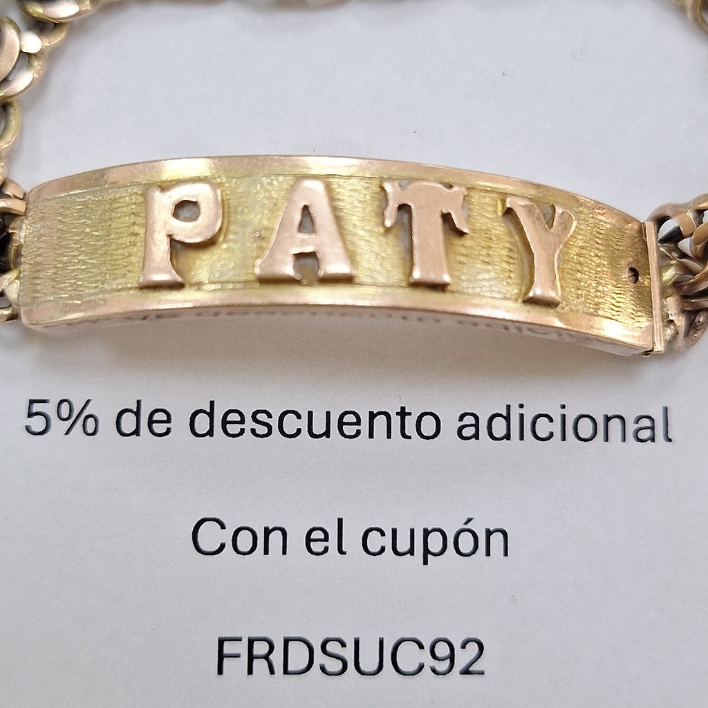 ESCLAVA ORO 10 K 20 GRMS (SEMINUEVO)