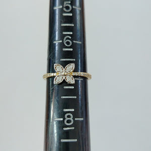 ANILLOS DAMA ORO 14K 2 (NUEVO)