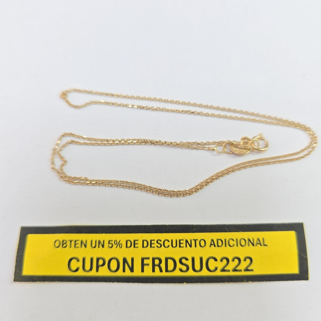 CADENA ORO 10 K 1.3 GRMS (SEMINUEVO)