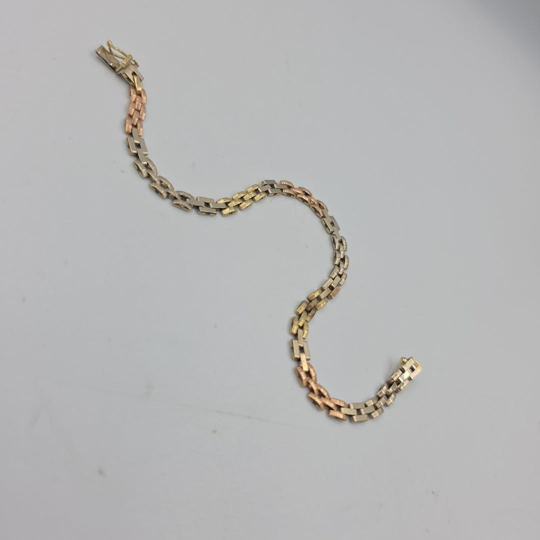PULSERA ORO 14 K 6.8 GRMS (SEMINUEVO)