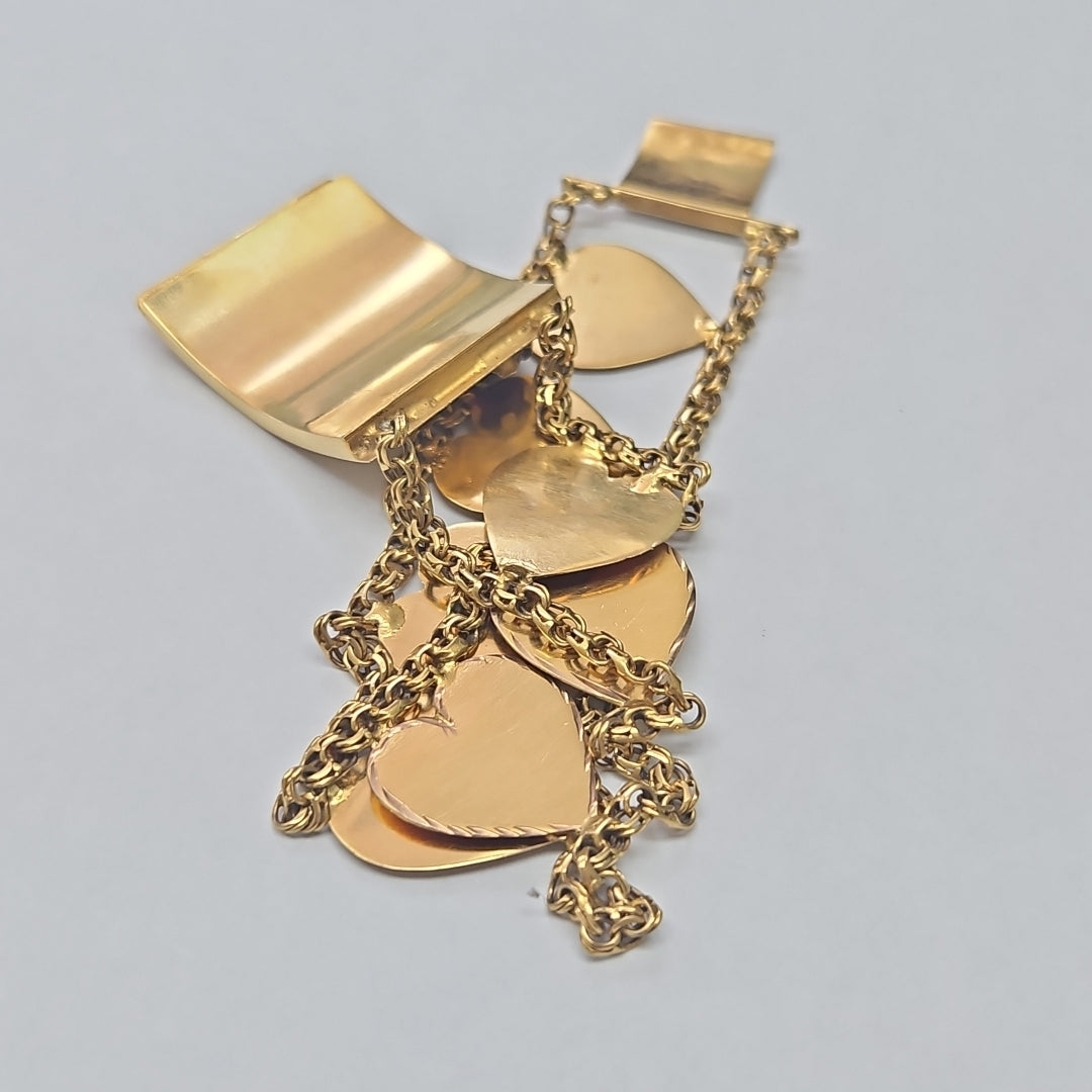 PULSERA ORO 10 K 21,00 GRMS (SEMINUEVO)