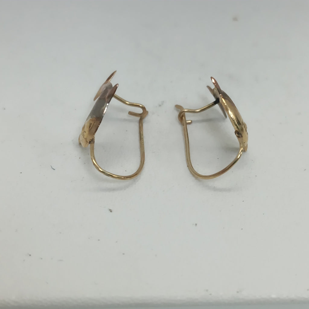 ARETES PAR ORO 10 K 0,70 GRMS (SEMINUEVO)